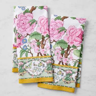 Canton Rose Towels, Set of 2