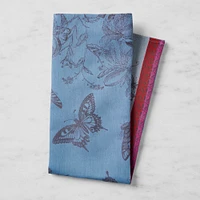 Jacquard Francais Butterfly Blue Tea Towels, Set of 2