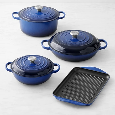 Le Creuset Signature Enameled Cast Iron 7-Piece Essential Cookware Set