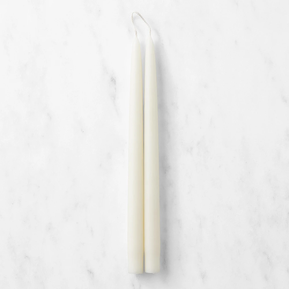 12" Taper Candles, Set of 2