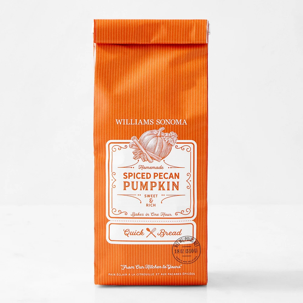 Williams Sonoma Quick Bread Mix, Spiced Pecan Pumpkin