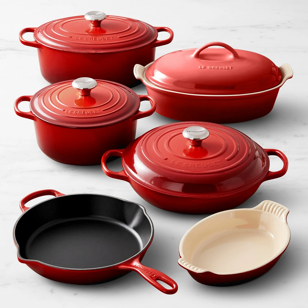 Le Creuset Mixed Material 10-Piece Cookware Set