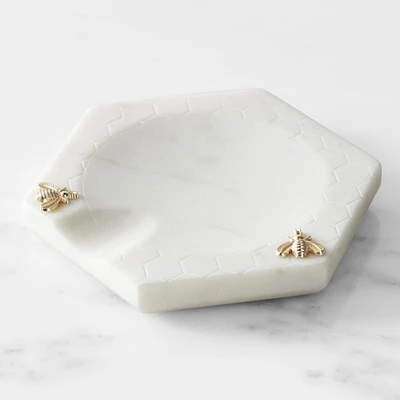 Williams Sonoma Honeycomb Marble Spoon Rest