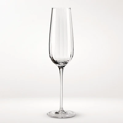 Williams Sonoma Reserve Optic Champagne Flutes