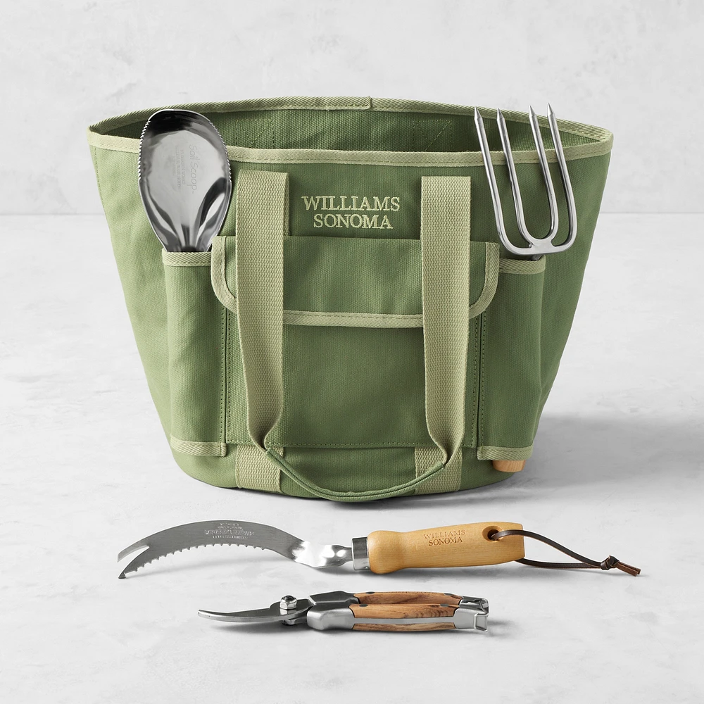 Williams Sonoma Garden Tools & Bag