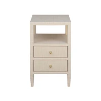 Michelle 2-Drawer Nightstand (18")