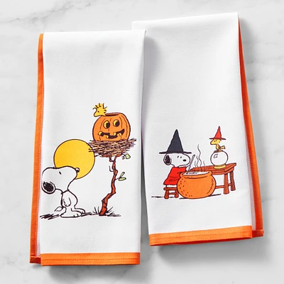 PEANUTS™ x Williams Sonoma Halloween Towels, Set of 2