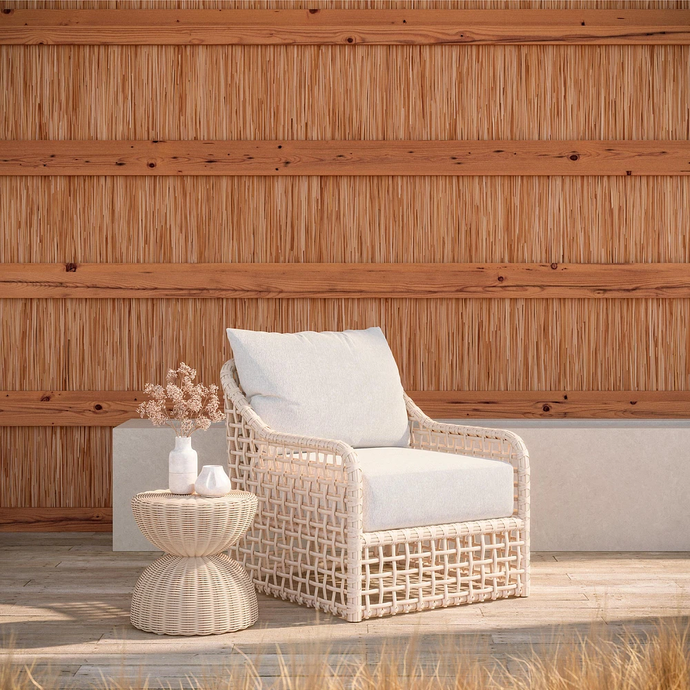 Cabrera All-Weather Open Weave High Back Club Chair