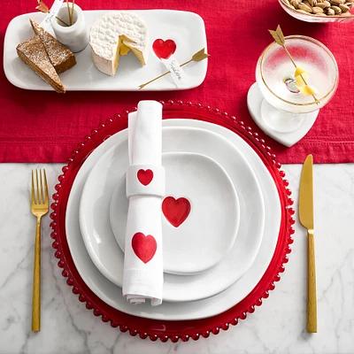 Heart Dinner Plates