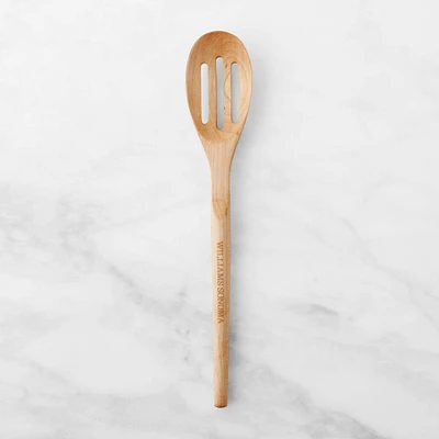 Williams Sonoma Wood Slotted Spoon, 12"