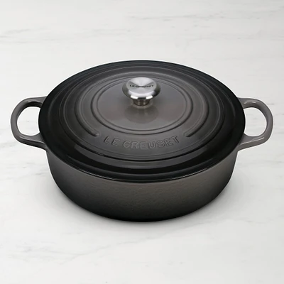 Le Creuset Signature Enameled Cast Iron Round Wide Dutch Oven, 6 3/4-Qt.