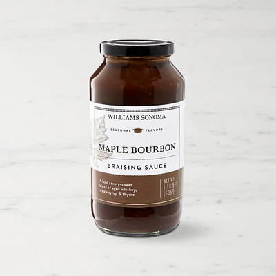 Williams Sonoma Braising Sauce, Maple Bourbon