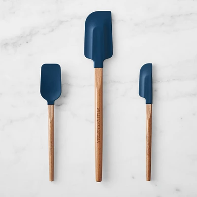 Williams Sonoma Classic Wood Spatula, Navy