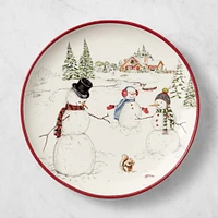 OPEN BOX: Snowman Dinner Plates, Set of 4