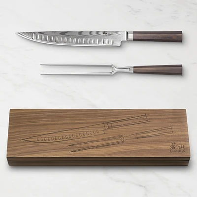 Cangshan Maya Carving Knife & Meat Fork Set