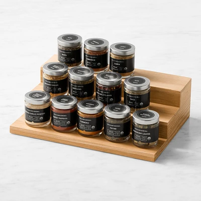 Hold Everything Stadium Spice Rack with Spices