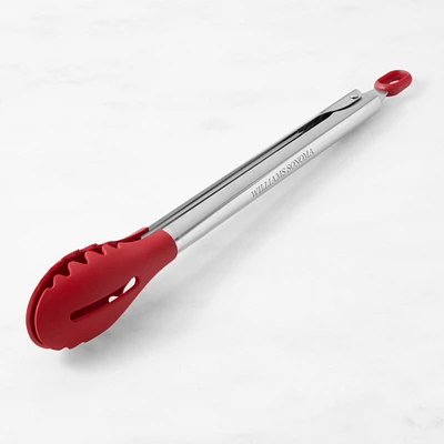 Williams Sonoma Stainless-Steel Silicone Pasta Locking Tongs