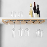 Hold Everything Under Cabinet Stemware Rack