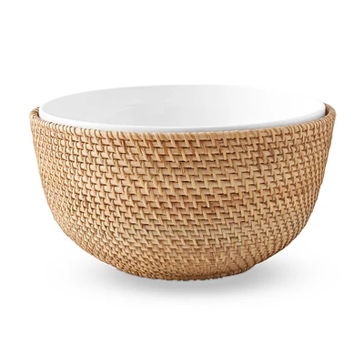 Light Woven Salad Bowl