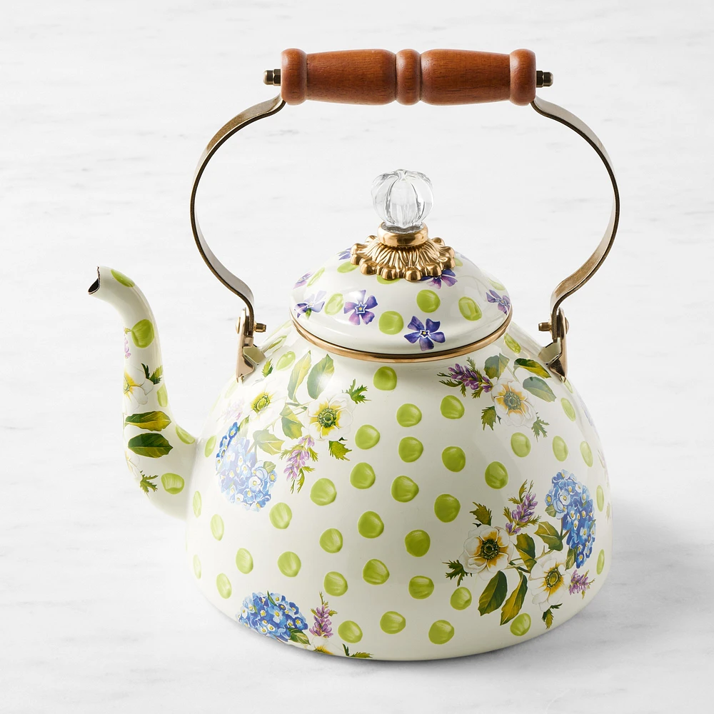 MacKenzie-Childs Wildflowers Tea Kettle, 3-Qt.