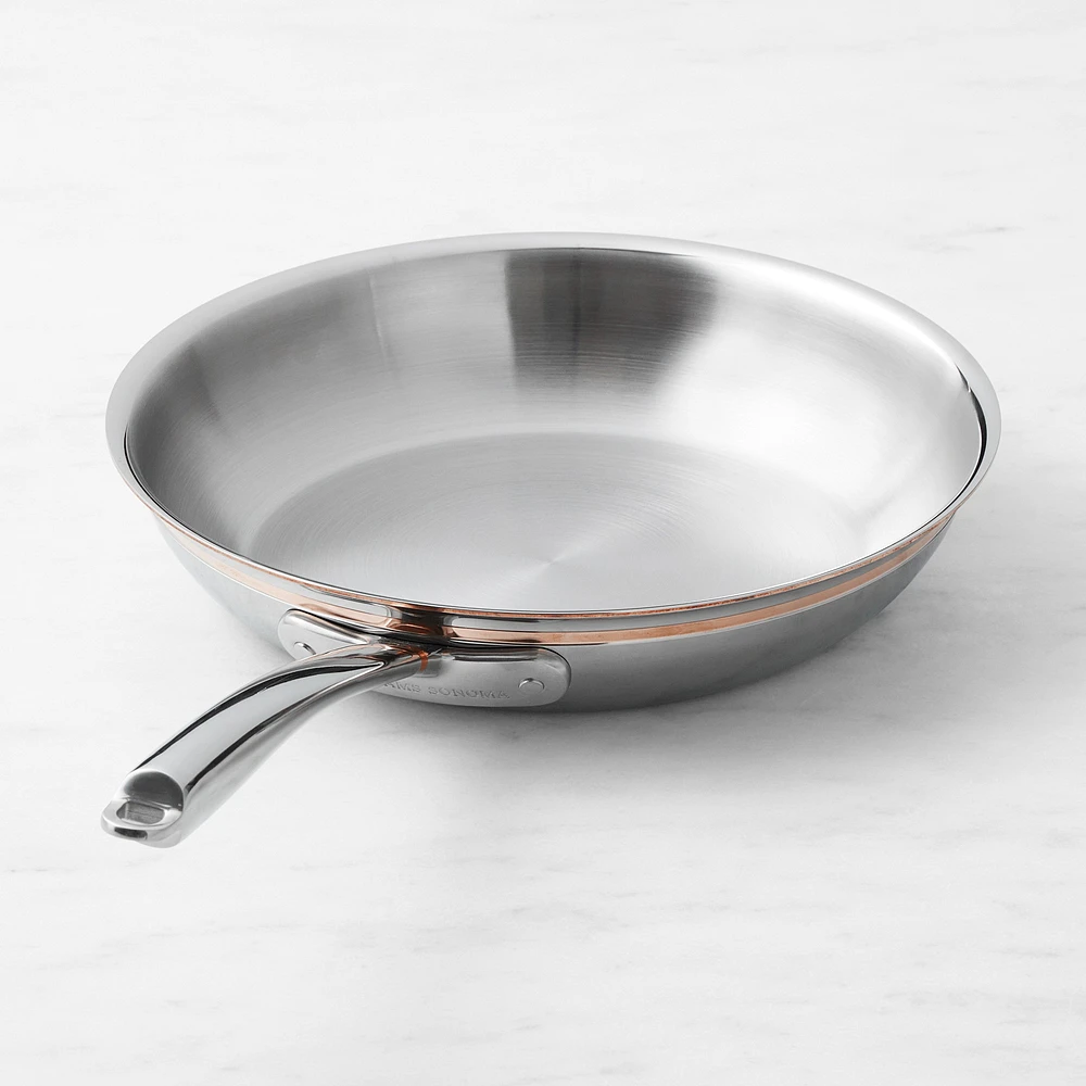 Williams Sonoma Signature Thermo-Clad™ Copper Pro Fry Pan