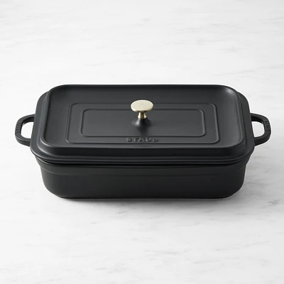 Staub Stoneware Rectangular Covered Baker, 4.8-Qt.