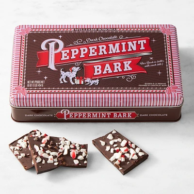 Williams Sonoma Dark Chocolate Peppermint Bark