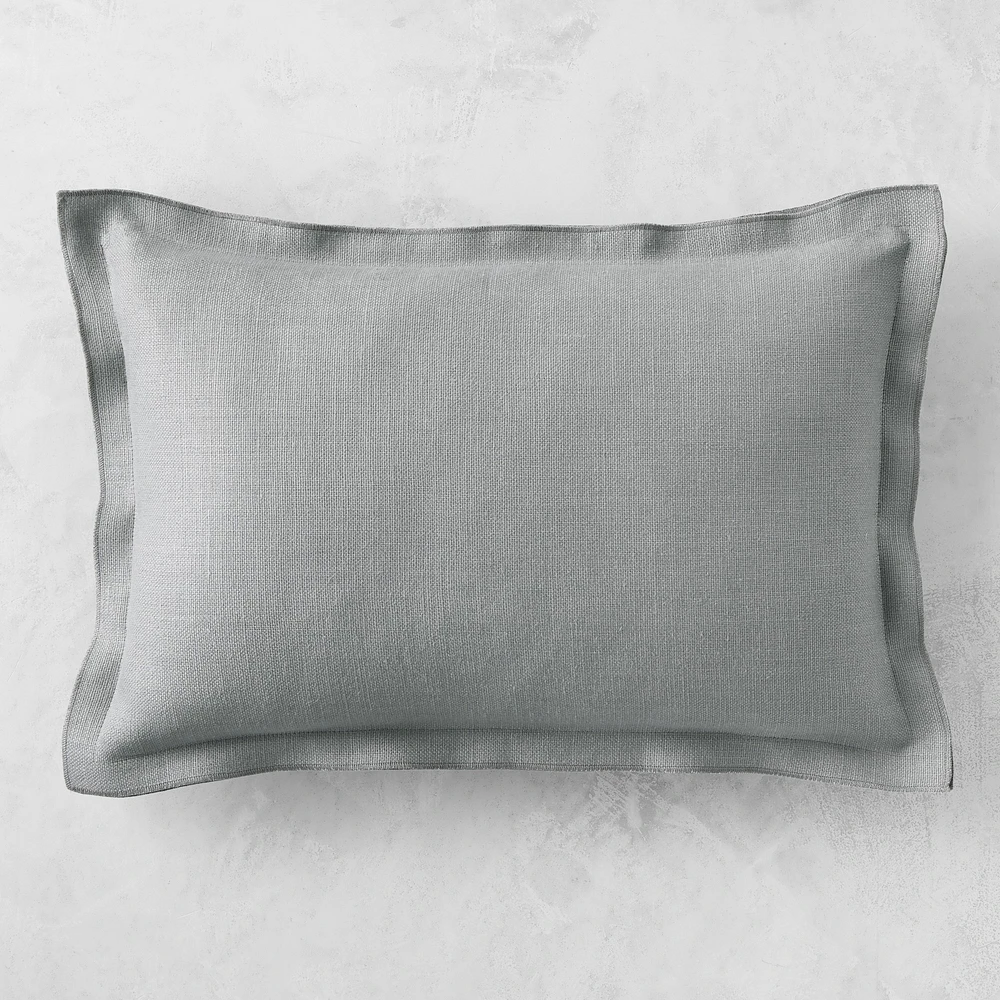 Double Flange Belgian Linen with Libeco™ Pillow Cover