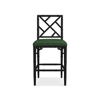 Chippendale Upholstered Bistro Counter Stool