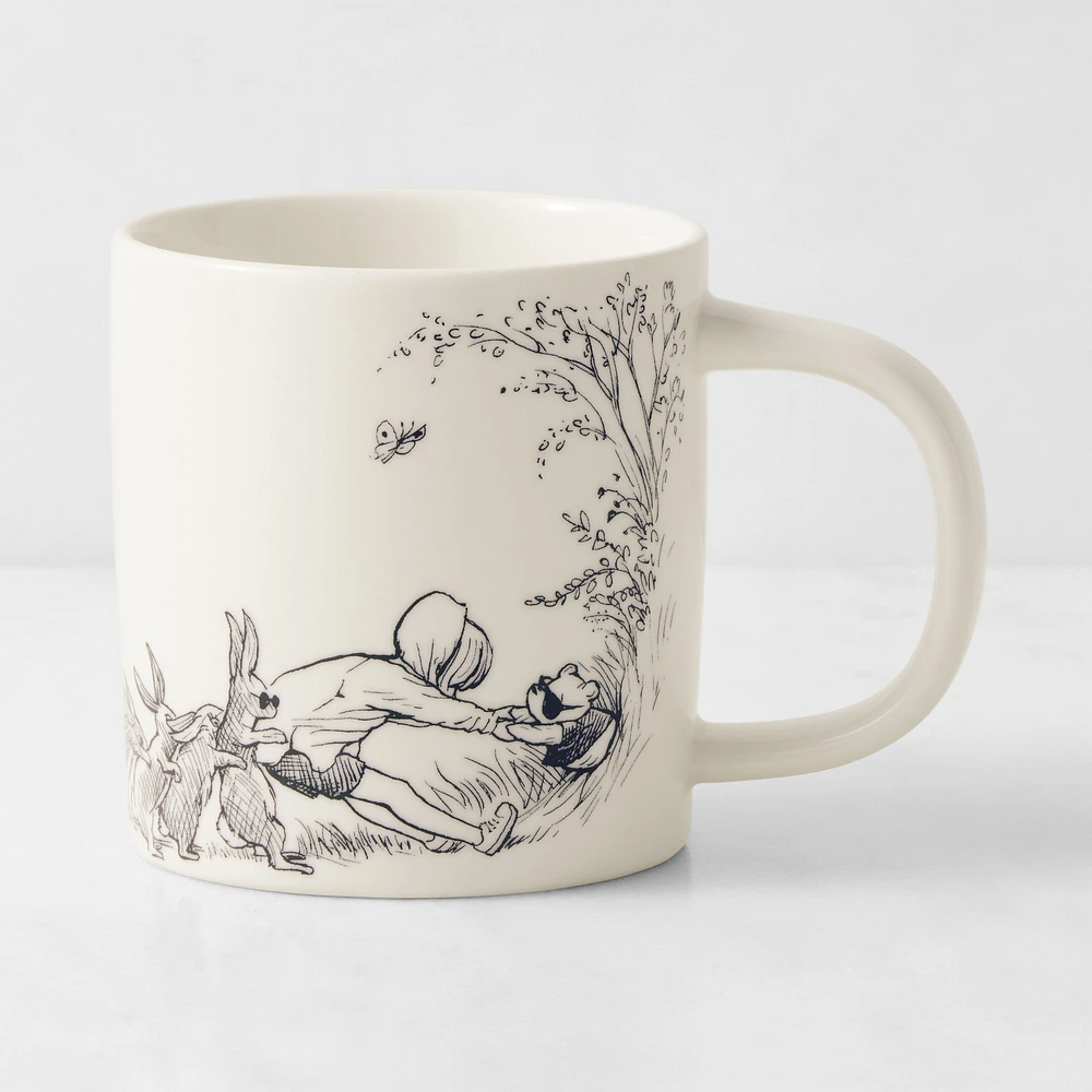 Rory Dobner x Williams Sonoma Winnie the Pooh Stuck in a Hole Mug