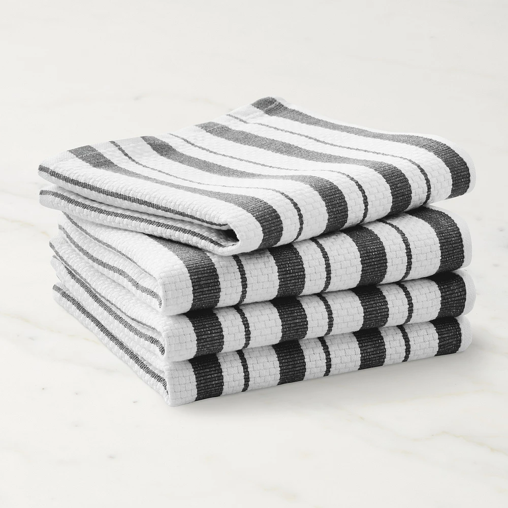 Williams Sonoma Classic Striped Dishcloths, Set of 4