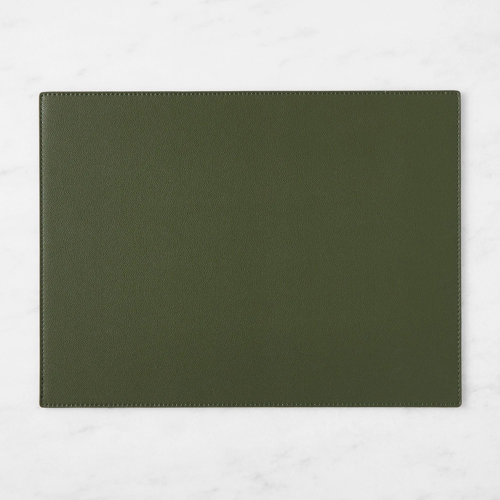 Faux Shagreen Rectangle Placemat