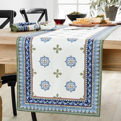 Sicily Verdi Table Runner