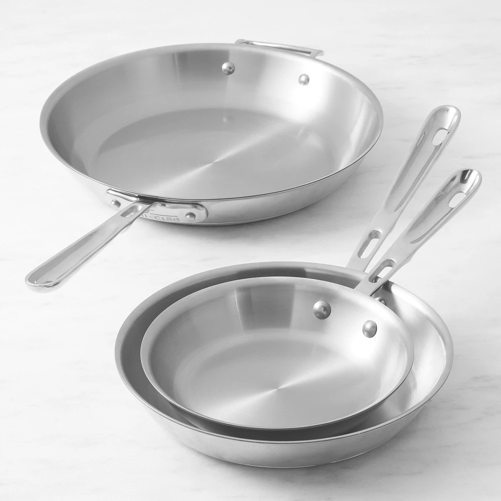 All-Clad Copper Core® 3-Piece Fry Pan Set