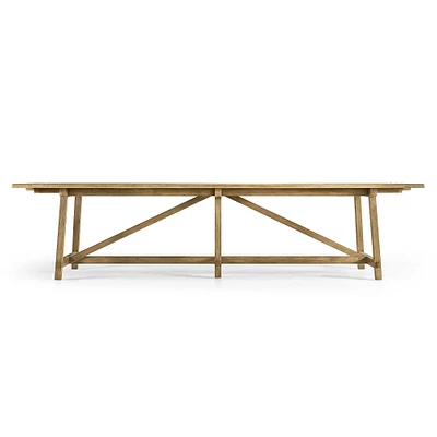 Jonathan Charles Sidereal French Laundry Extendable Rectangular Dining Table (97"-173")