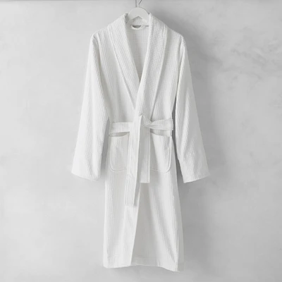 Organic Plush Waffle Velour Robe