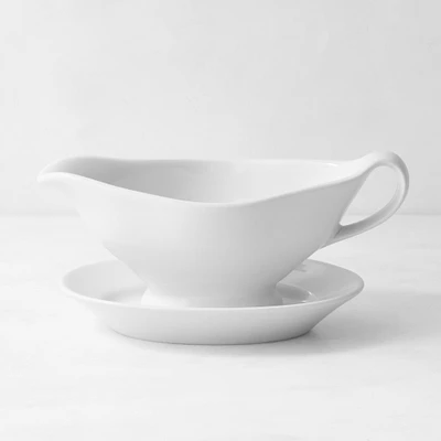 Pillivuyt Gravy Boat with Saucer