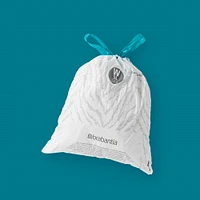 Brabantia PerfectFit Trash Bags, Code W, 1.3 Gallons (5L), 200-Count 