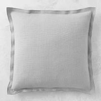 Double Flange Belgian Linen with Libeco™ Pillow Cover