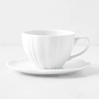 Pillivuyt Chantal Porcelain Cups & Saucers