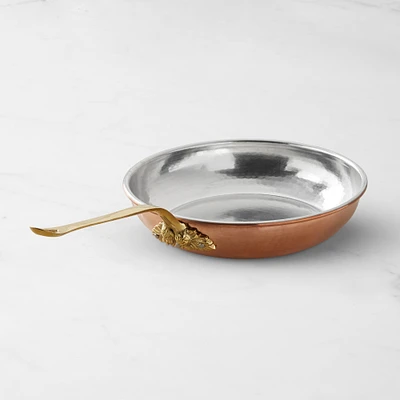 Ruffoni Historia Hammered Copper Fry Pan with Artichoke Handle, 11"