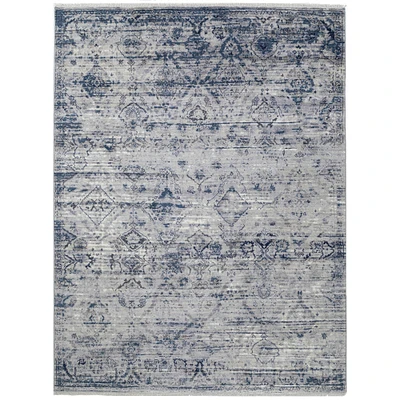 Broken Floral Hand Knotted Rug