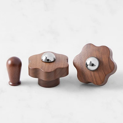 LELIT Walnut Knob Upgrade Kit