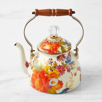 MacKenzie-Childs Flower Market Tea Kettle