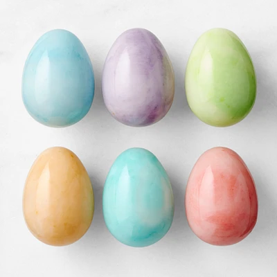 Alabaster Easter Eggs