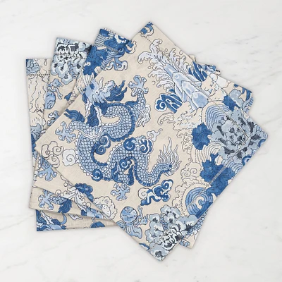 Matouk Schumacher Magic Mountain Napkins, Set of 4