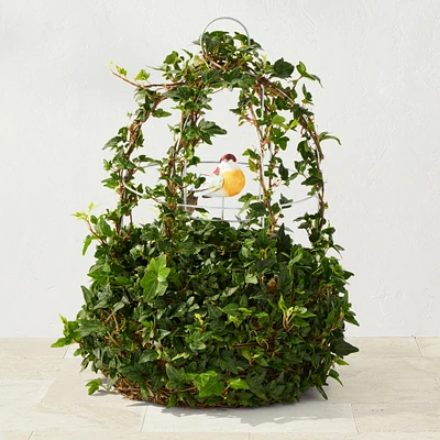 Spring Birdcage Circular Topiary