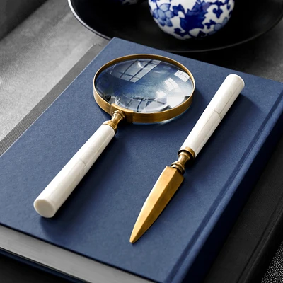 Letter Opener & Magnifying Glass