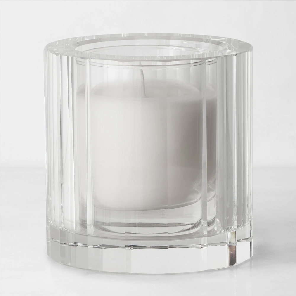 Williams Sonoma Crystal Candle Holder