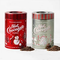 Williams Sonoma Peppermint Hot Chocolate & Classic Hot Chocolate, Set of 2